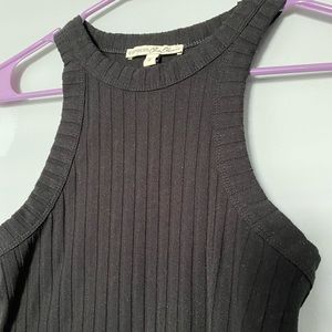 Express Ribbed Halter Tank Top Size S